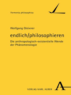 cover image of endlich/philosophieren